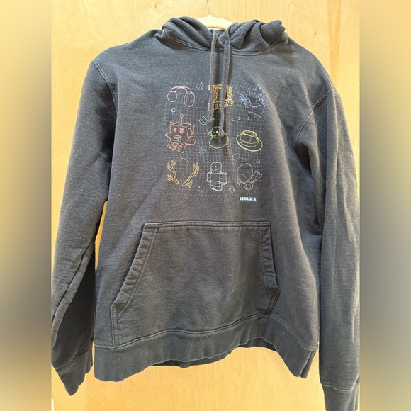 Port Company Roblox Gamer Black Hoodie for Men - Picture 7 of 9